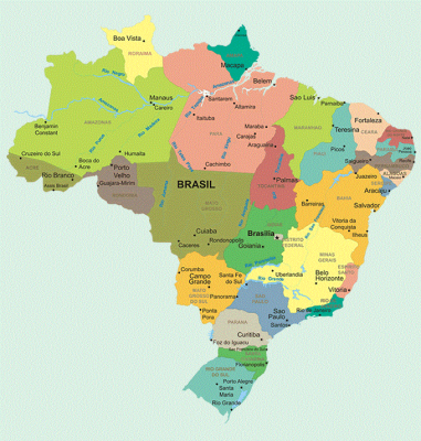 Brazil Political Map
